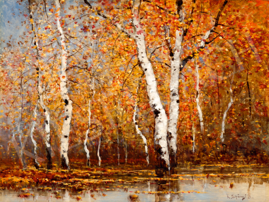 K. Spányi, Béla - Autumn Birch Groves | 74. Spring auction auction / 185 Lot