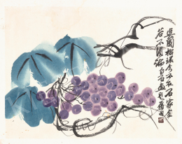  Qi Baishi - Grape 