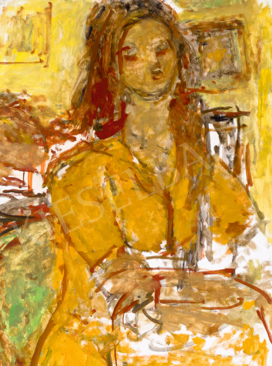  Czóbel, Béla - Young Girl in the Room | 74. Spring auction auction / 231 Lot