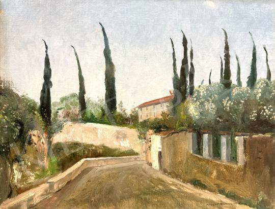  Magyar Mannheimer, Gusztáv - Italian landscape  painting