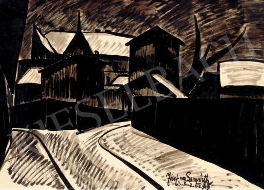 For sale  Nemes Lampérth, József - Planks, 1919 's painting