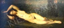 Gál, János (csiki) - Reclining female nude  