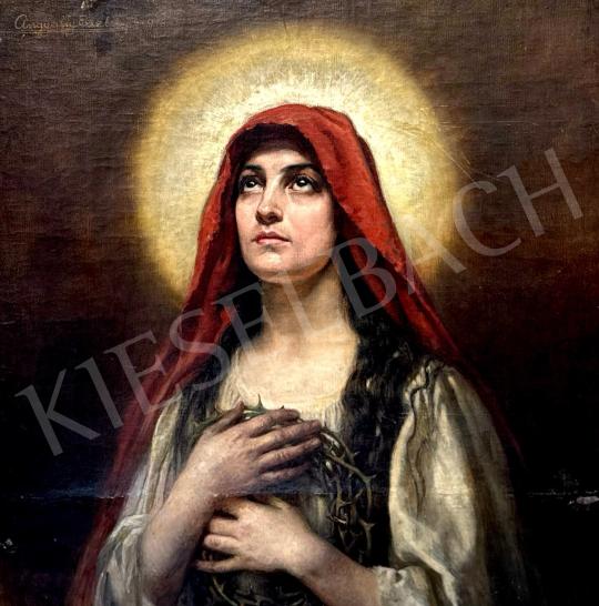 Angyalffy Erzsébet - Madonna, 1918  festménye