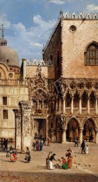Grubacs, Giovanni - Velence (Szent Márk tér) | 25. Aukció aukció / 128 tétel