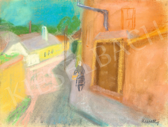  Kmetty, János - Street in Szentendre | 75th Autumn auction auction / 66 Lot
