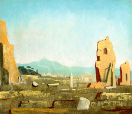  Molnár C. Pál - Róma, Circus maximus, 1931 
