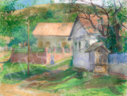 Berény, Róbert - Garden of Zebegény with Well, c. 1940 