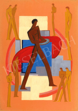  Mattis Teutsch, János - The New Man (Art Deco Nudes) 