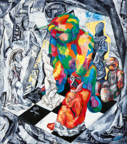  Kelemen, Károly - Untitled (Chess with the Ladies of Avignon), 1996 