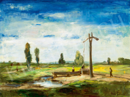  Iványi Grünwald, Béla - After Rain (Great Hungarian Plane) 