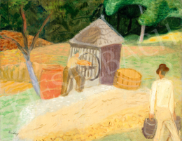 Berény, Róbert - By the Well (Zebegény), c. 1930 