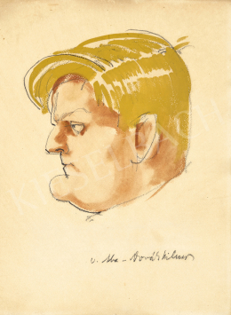 Aba-Novák Vilmos - Önarckép, 1936 körül 