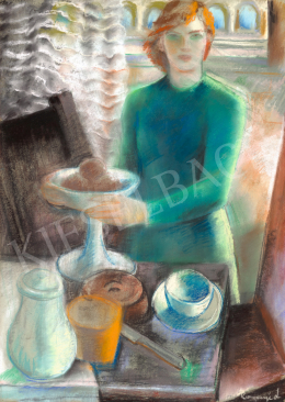  Rozgonyi, László - Roman Girl (Metaphysical Mood), 1930s 