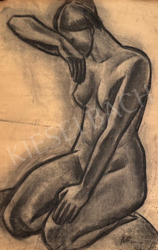  Németh, József - Female Nude, 1962  painting