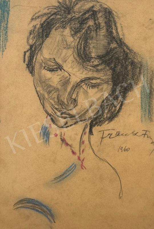 Eladó  Frank Frigyes - Női portré (Mimi), 1960  festménye