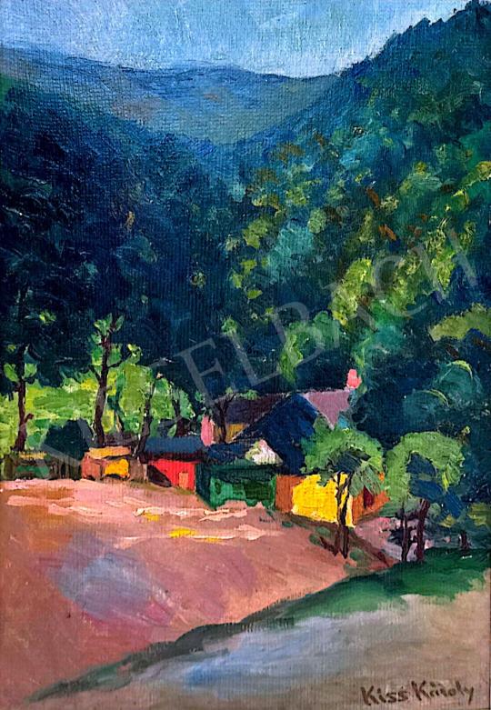 Kiss, Károly - Felsőbányai Landscape painting