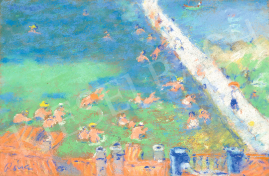 Rippl-Rónai, József - Bathers on the Lido (Hotel Excelsior), c. 1910 | 76th auction auction / 37 Lot