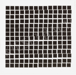 Molnár, Vera - 196 Cubes (Cubic Structure), 1983 