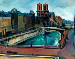  Perlrott Csaba, Vilmos - The Notre-Dame in Paris, late 1920s 