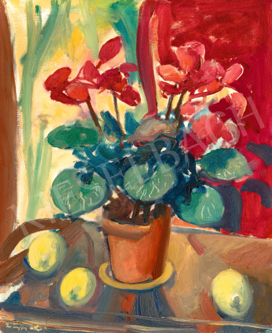  Márffy, Ödön - Still-Life with Flower and Fruits | 76th auction auction / 138 Lot