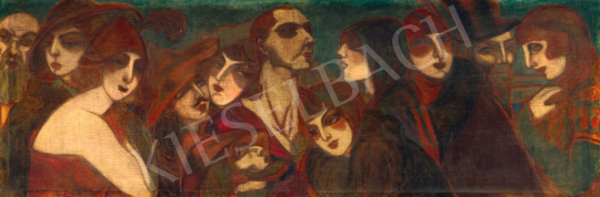Sassy, Attila - The Artist and His Friends (Among Muses), 1916 | 76th auction auction / 164 Lot