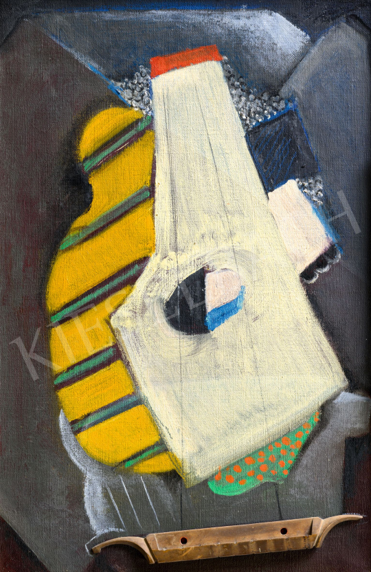  Mary, Guggenheim - Cubist Still-Life with a Guitar, c. 1940 | 76th auction auction / 167 Lot