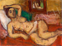  Czóbel Béla - Akt műteremben tükör előtt, 1930-as évek 