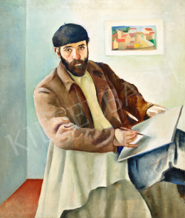  Rozgonyi, László - Jenő Barcsay in His Studio, c. 1930 