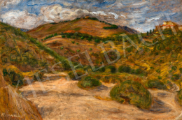 Rippl-Rónai József - Dombok a katalán határon (Banyuls-sur-Mer), 1899 