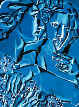  Kelemen, Károly - Girlfriends in Blue, 2023 