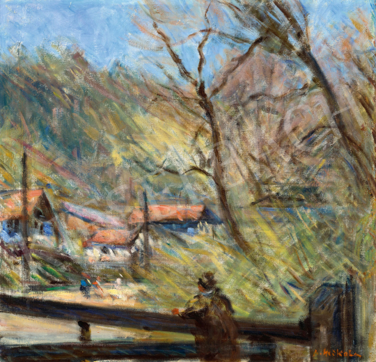 Mikola, András - Nagybánya , Bridge on the Zazar | 76th auction auction / 236 Lot