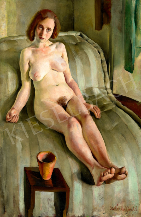  Szabó, Vladimir - Female Nude Sitting, c. 1930 | 76th auction auction / 249 Lot