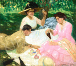   - Picnic in Open-Air, 1912 