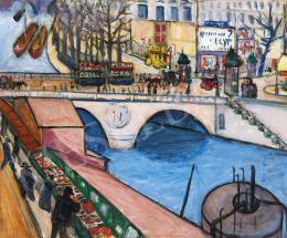 Tihanyi, Lajos, - Pont St. Michel (Paris), 1908 