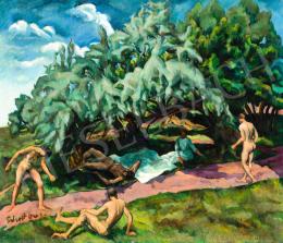 Perlrott Csaba, Vilmos - In Open-Air, c. 1911 