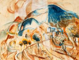 Egry, József - Sun-Rise by Taormina (Taormina I.), 1930 