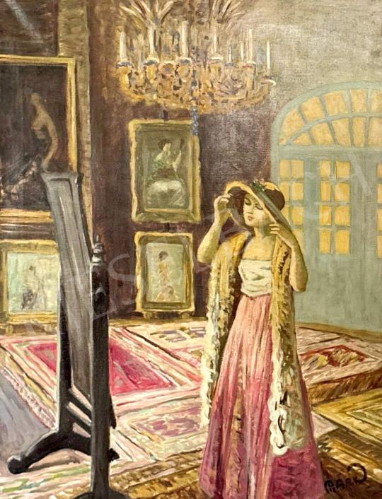 For sale Márk, Lajos - Model in the studio 's painting