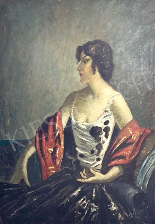 Márk Lajos - Balerina  festménye
