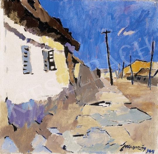 Nagy, Oszkár - Blue Sky with A White House | 4th Auction auction / 21 Lot