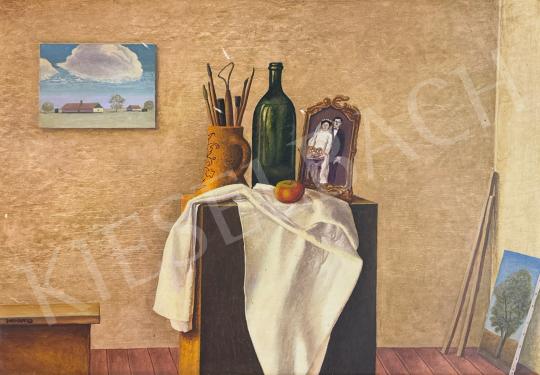 For sale  Zoltánfy István - Still Life in a Studio, 1983 's painting