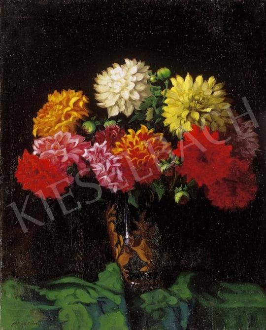 Molnár Z., János - Dahlias | 4th Auction auction / 28 Lot