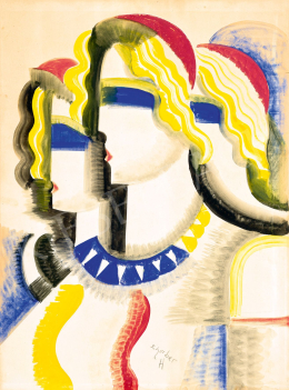  Scheiber, Hugó - Art Deco Ladies, 1930s 