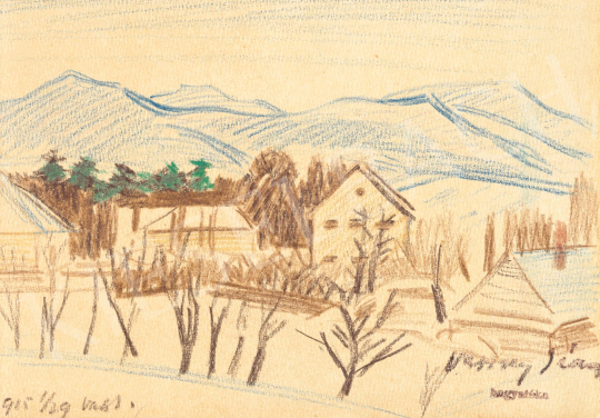  Vaszary János - Tátrai részlet, 1915 | 77. tavaszi aukció aukció / 63 tétel
