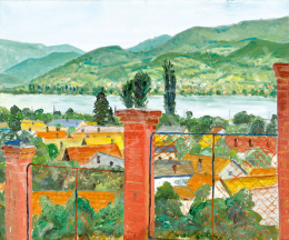 Nolipa, István Pál - Summer Day at the Danube Bend, 1966 