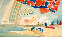  Vaszary János - Olasz tengerpart (Szieszta), 1928 