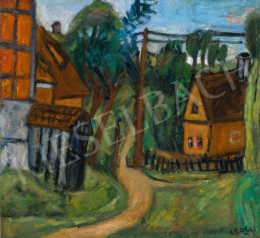  Czóbel, Béla - German Town (Neustadt an der Saale), 1922 