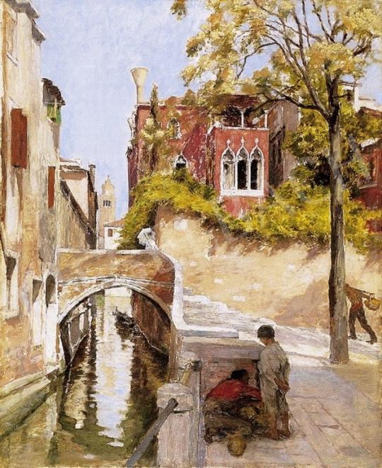 Ismeretlen festő, 1900 körül - Velence | 4. Aukció aukció / 33 tétel