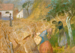  Szőnyi István - Nyár Zebegényben (Kertben, Napsütéses Zebegényi kertben), 1937 