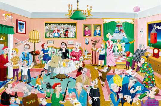 Ősi, László - Company, 2025 | 77th Spring Auction auction / 150 Lot