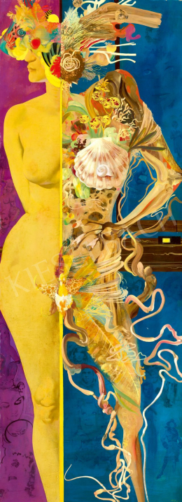  Korga György - Flora (A tavasz és a virágok mitológiai istennője), 1968-69 